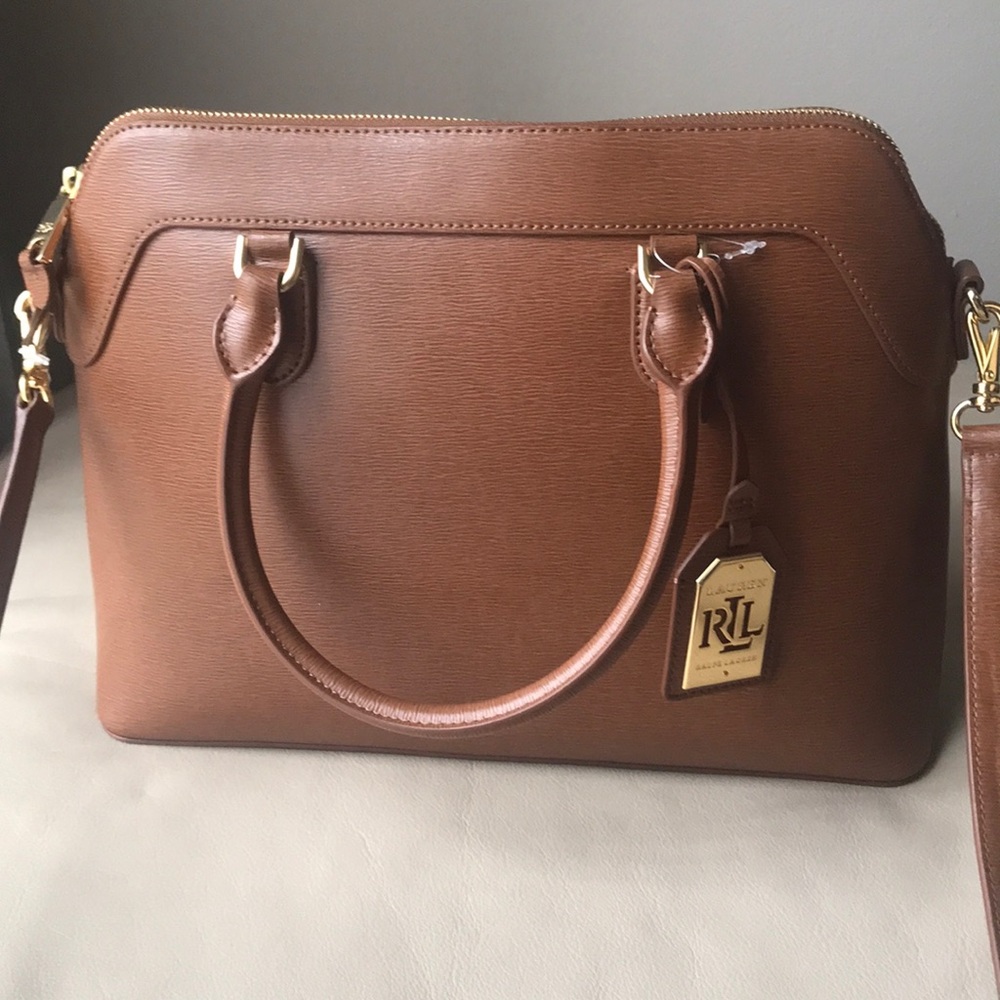 Authentic Ralph Lauren Newbury Nora Satchel-Medium